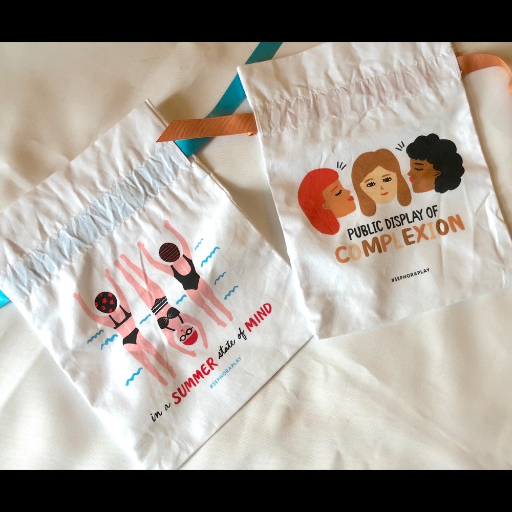 Two mini satchels from Sephora Play
